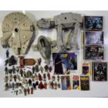 STAR WARS - LARGE COLLECTION OF ORIGINAL KENNER FIGURINES.