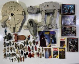 STAR WARS - LARGE COLLECTION OF ORIGINAL KENNER FIGURINES.