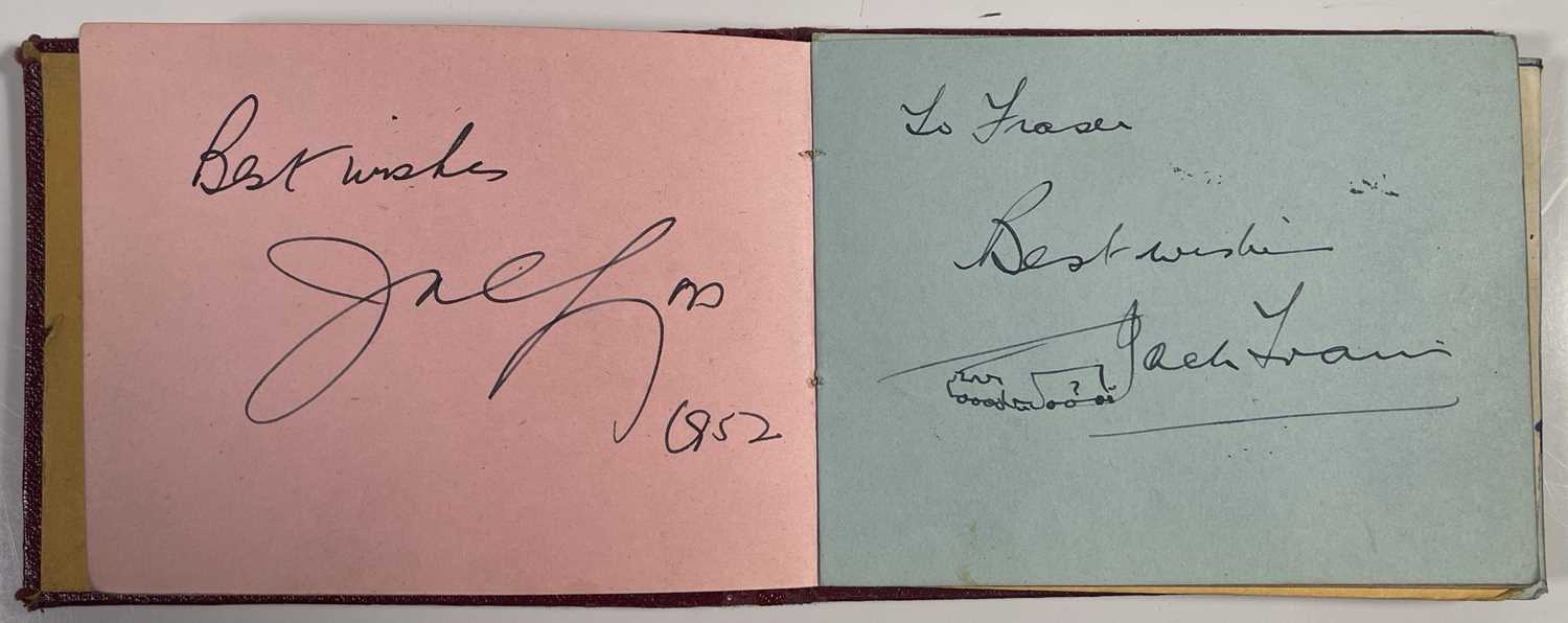 LATE 1940S / EARLY 1950S AUTOGRAPH BOOK WITH FOOTBALLERS. - Image 9 of 27