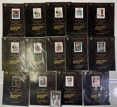 JAMES BOND - OFFICIAL REPRODUCTION LOBBY CARD SETS.