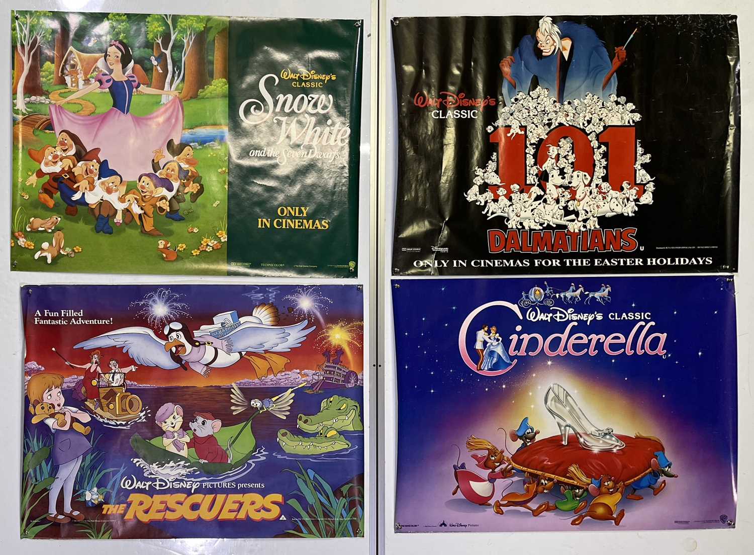 DISNEY - QUAD AND DOUBLE CROWN POSTER COLLECTION.