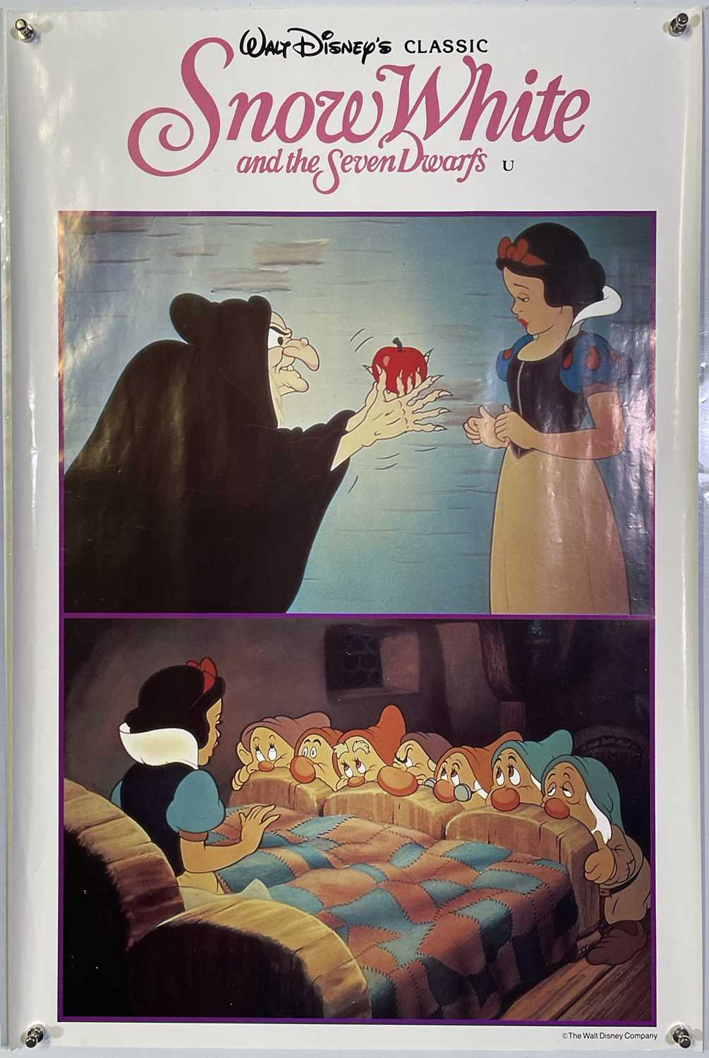 DISNEY INTEREST - SNOW WHITE QUAD / CROWN POSTERS. - Image 2 of 5