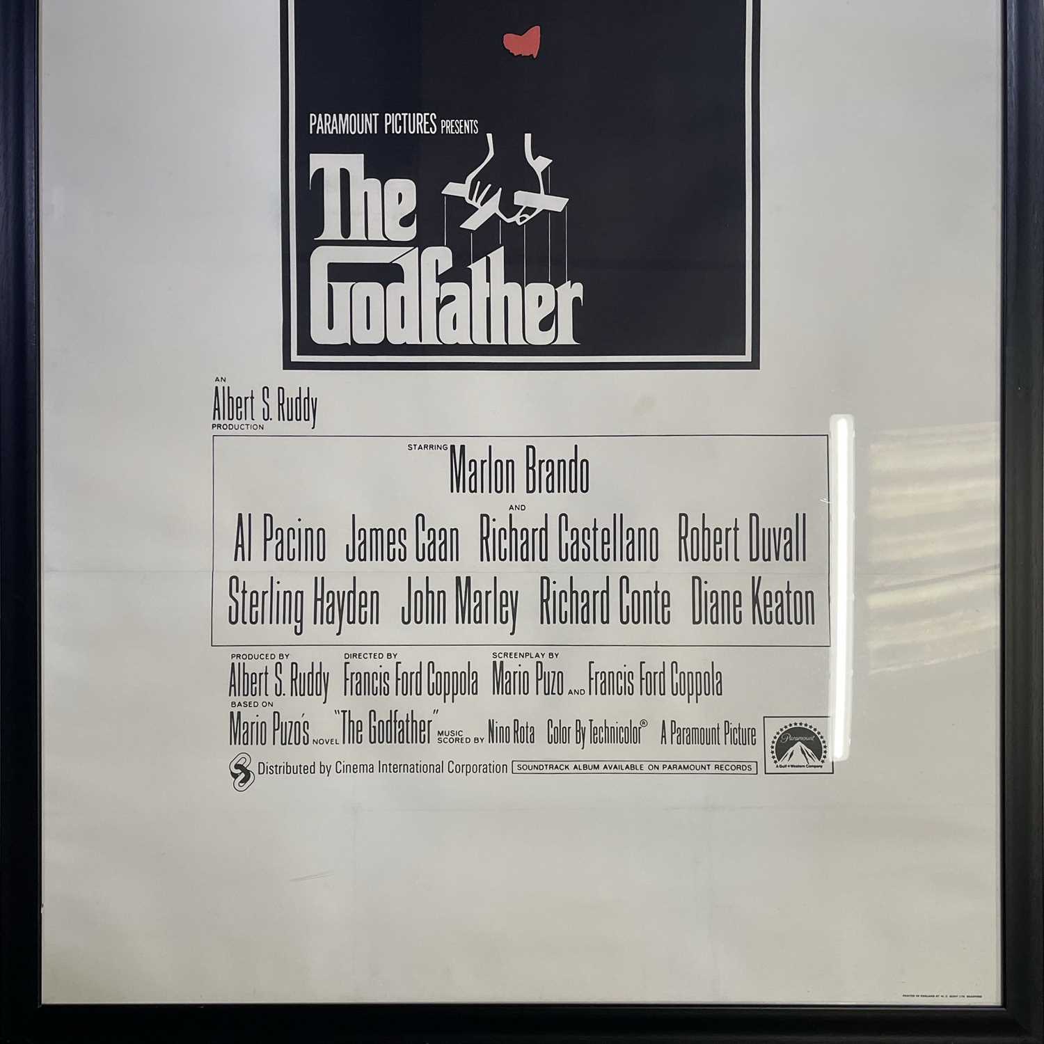THE GODFATHER 1972 ORIGINAL UK THREE-SHEET POSTER. - Image 2 of 5