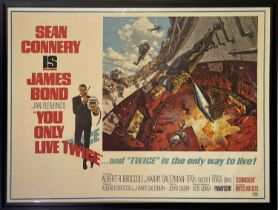 JAMES BOND - YOU ONLY LIVE TWICE (1967) - US DRIVE-IN POSTER.