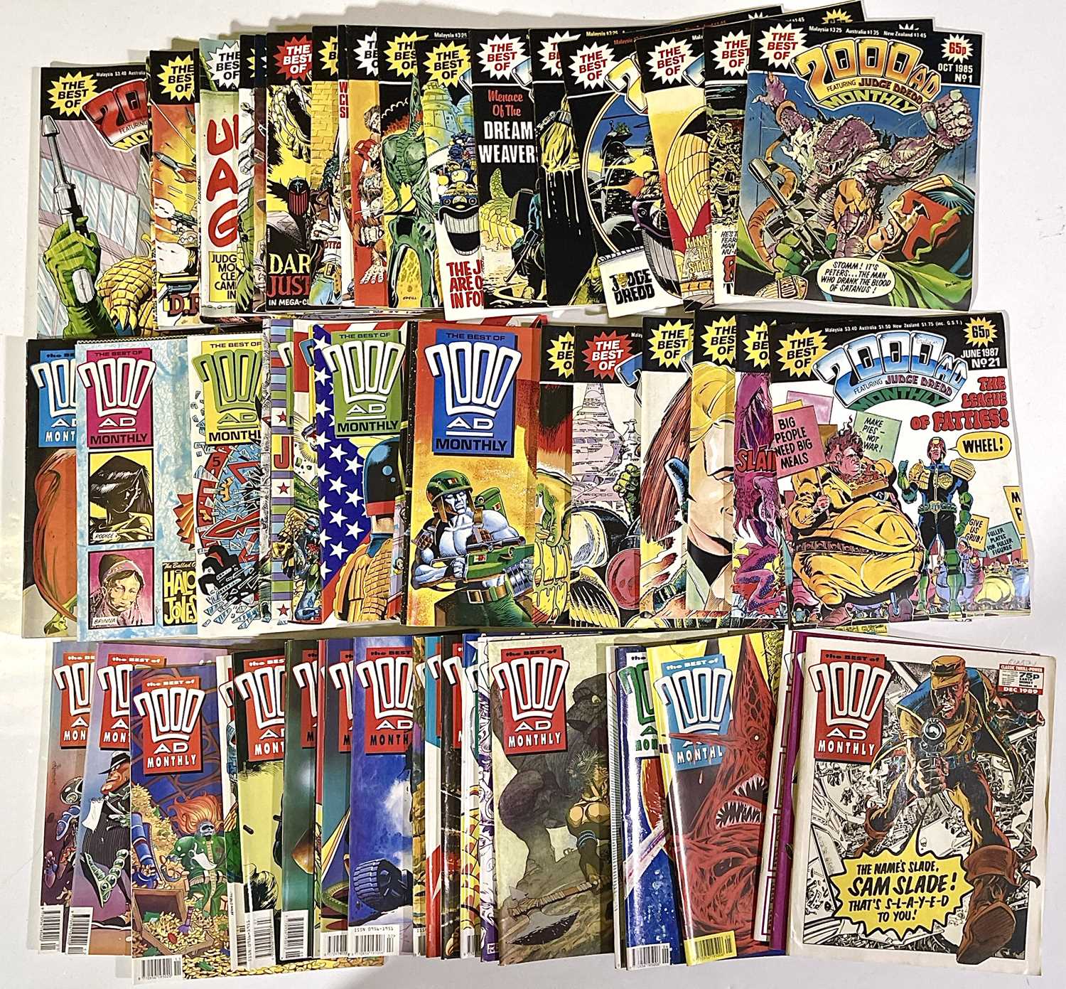 LARGE COLLECTION - 2000AD COMICS. - Image 4 of 6