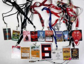 COLLECTION OF AAA/STAGE PASSES.