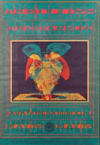 VICTOR MOSCOSO - ORIGINAL FIRST PRINT 'ANNABELLE'S BUTTERFLY DANCE' - THE DOORS -POSTER.