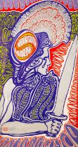 WEST COAST PSYCHEDELIA - WES WILSON SIGNED ORIGINAL 'ASSOCIATED COUNCIL' POSTER, 1968.