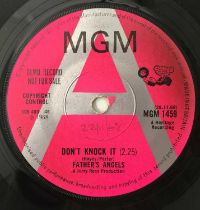 FATHER'S ANGELS - BOK TO BACH/ DON'T KNOCK IT 7" (UK PROMO - MGM 1459)