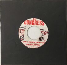 RITCHIE ADAMS - I CAN'T ESCAPE FROM YOU/ ROAD TO NOWHERE 7" (US PROMO - CONGRESS - CG-256)