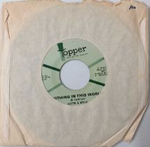 DOTTIE & MILLIE - TALKIN' ABOUT MY BABY/ NOTHING IN THIS WORLD 7" (US NORTHERN - TOPPER - 1014)