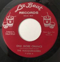 THE MASQUERADERS - TOGETHER THAT'S THE ONLY WAY/ ONE MORE CHANCE 7" (US NORTHERN - LA BEAT RECORDS -