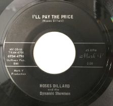 MOSES DILLARD - I'LL PAY THE PRICE/ THEY DON'T WANT US TOGETHER 7" (US ORIGINAL - MARK V - MV-20-66)