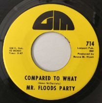 MR FLOODS PARTY - COMPARED TO WHAT/ UNBREAKABLE TOY 7" (US ORIGINAL - GM - 714)