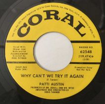 PATTI AUSTIN - (I'VE GIVEN) ALL MY LOVE/ WHY CAN'T WE TRY IT AGAIN 7" (US PROMO - CORAL - 62548)