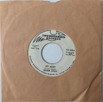 DOBIE GRAY - OUT ON THE FLOOR/ MY BABY 7" (US STYRENE PROMO - THUNDERBIRD RECORDS - TH 549)