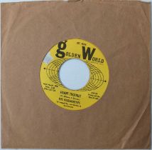 THE PARLIAMENTS - HEART TROUBLE/ THAT WAS MY GIRL 7" (US SOUL - GOLDEN WORLD - ZTSC-121123)