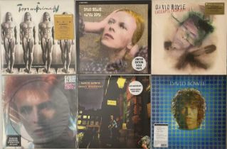 DAVID BOWIE - MODERN PRESSINGS/ REISSUE LPs