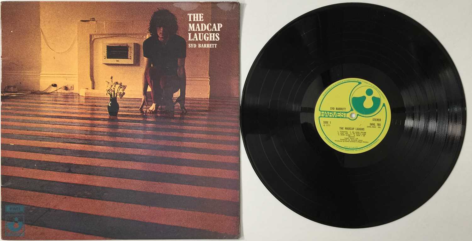SYD BARRETT - THE MADCAP LAUGHS LP (ORIGINAL UK COPY - HARVEST SHVL 765)