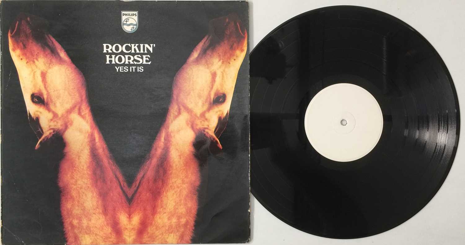 ROCKIN' HORSE - YES IT IS LP (ORIGINAL UK WHITE LABEL TEST PRESSING - PHILIPS 6308 075)