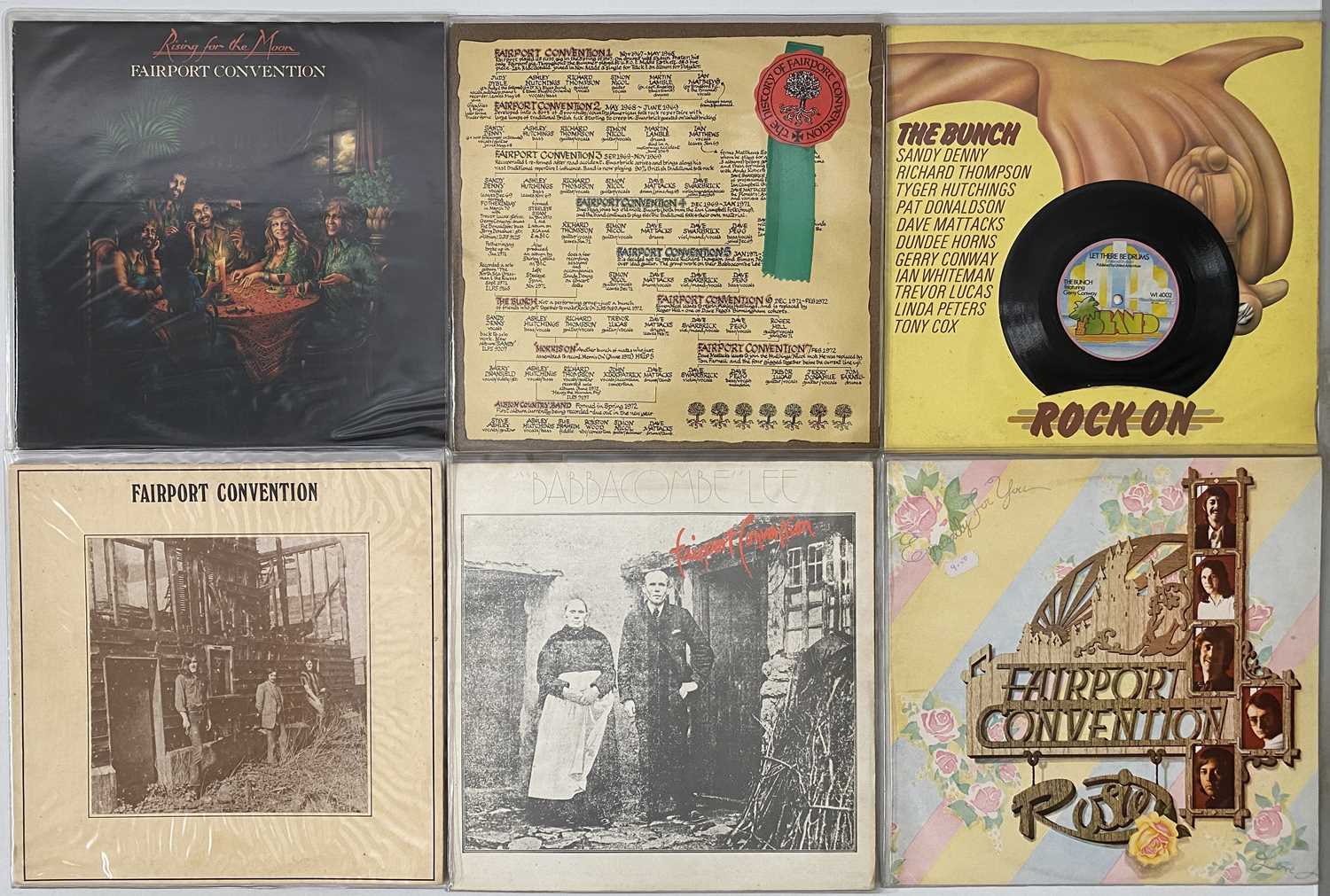 FAIRPORT CONVENTION - LP PACK (INC ORIGINALS) - Image 3 of 4