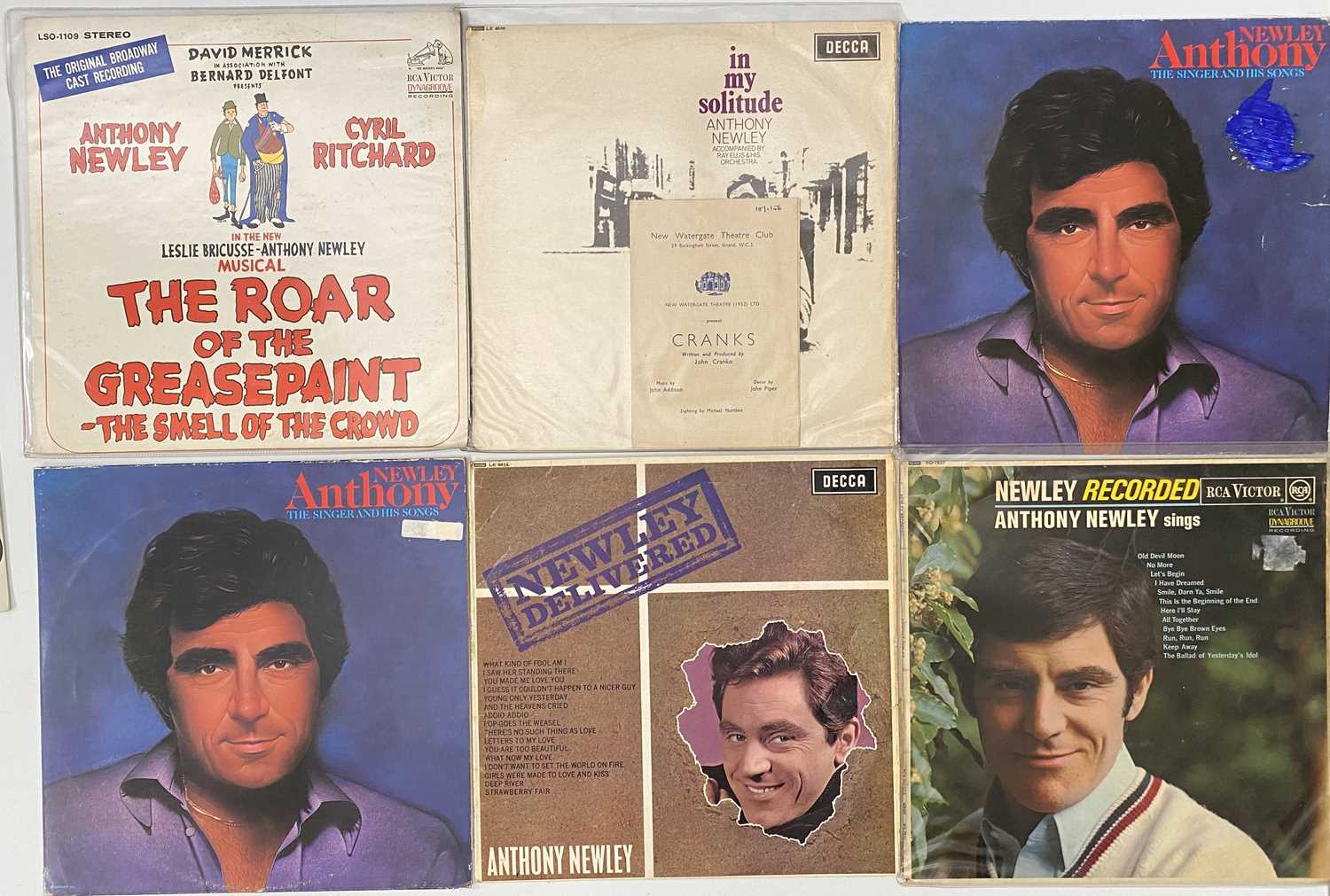 ANTHONY NEWLEY - LP COLLECTION (INCLUDING MEMORABILIA) - Image 4 of 7