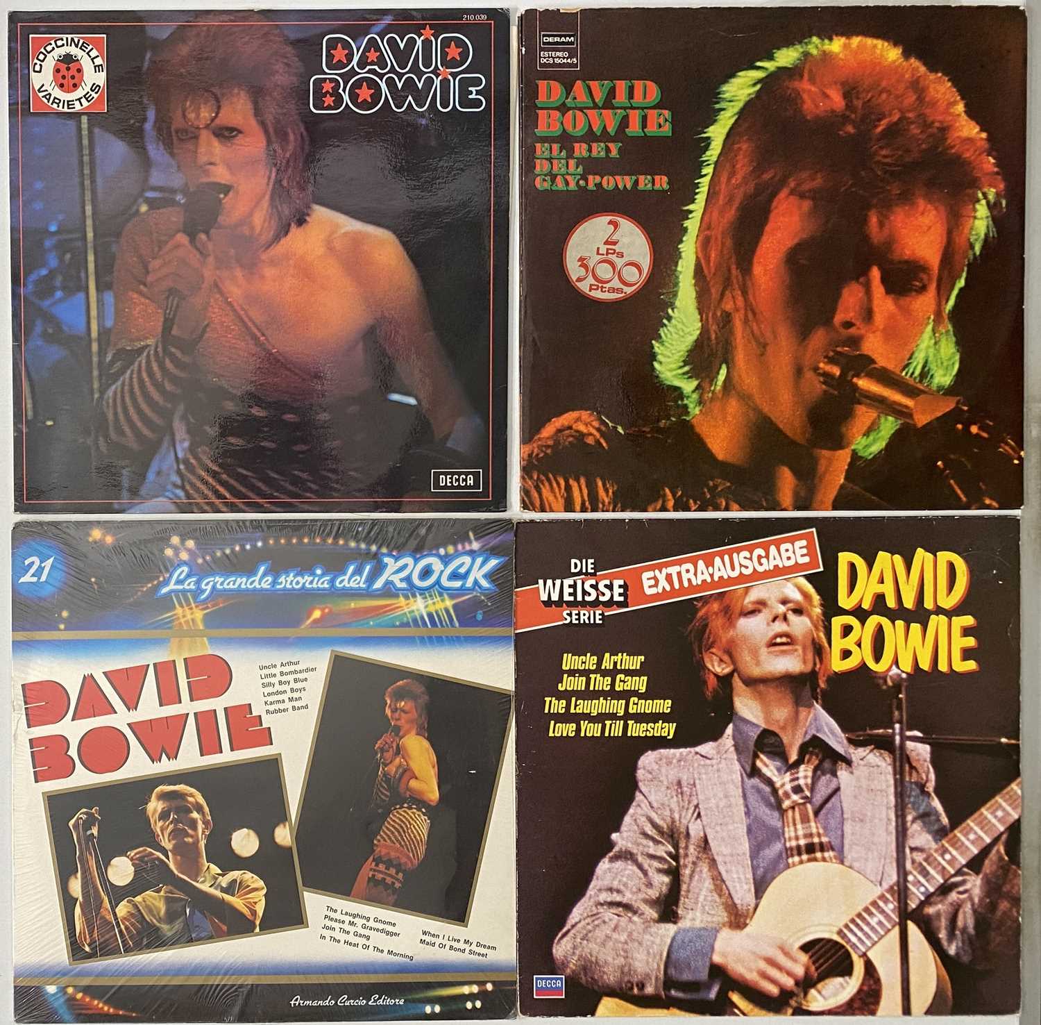 DAVID BOWIE - OVERSEAS PRESSING LPs - Image 3 of 3