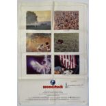 WOODSTOCK (1970) ORIGINAL US ONE-SHEET POSTER.