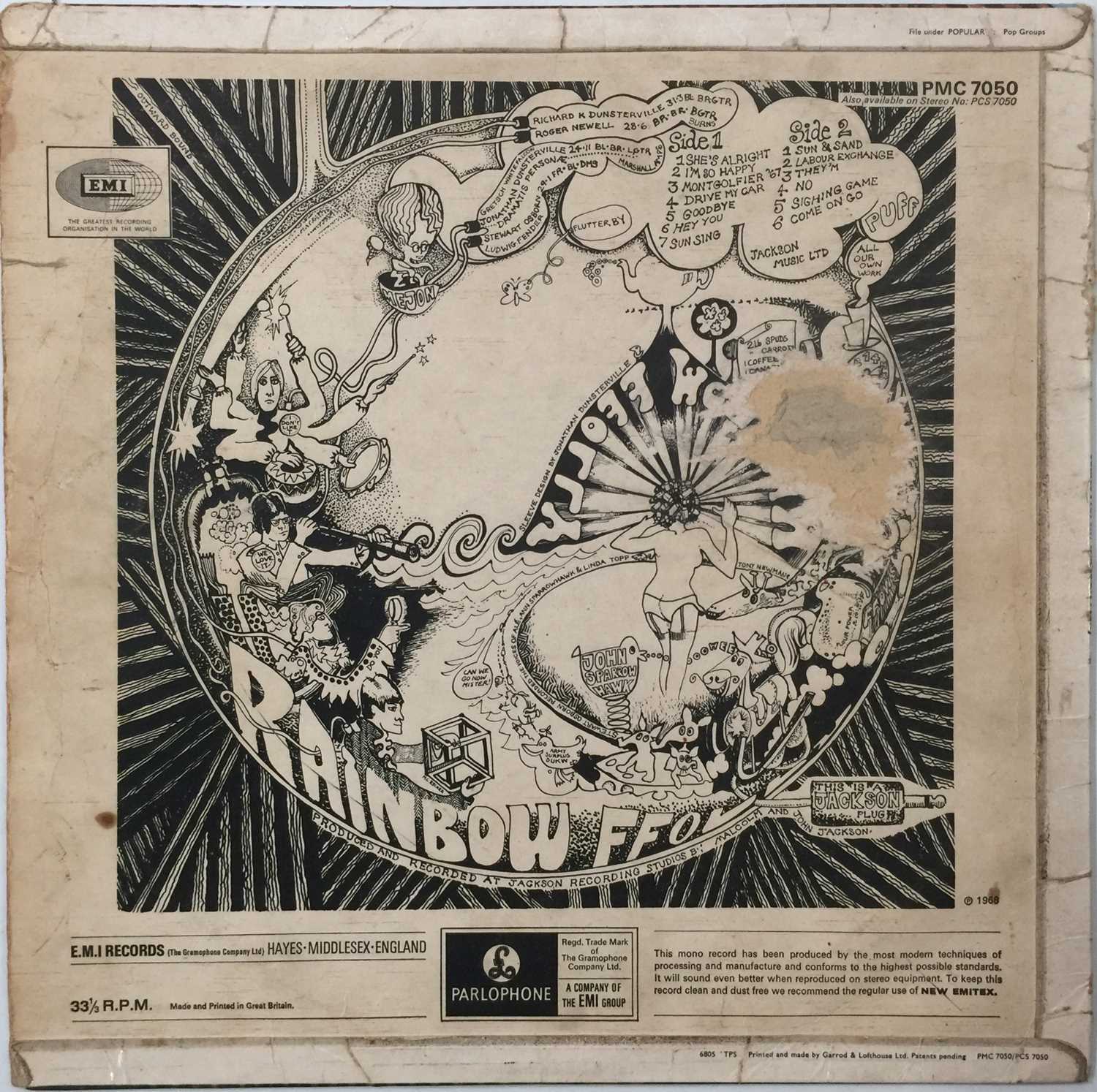 RAINBOW FFOLLY - SALLIES FFORTH LP (ORIGINAL UK MONO - PMC 7050) - Image 3 of 5