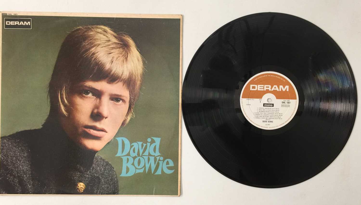 DAVID BOWIE - DAVID BOWIE LP (ORIGINAL UK MONO COPY - DERAM DML 1007)