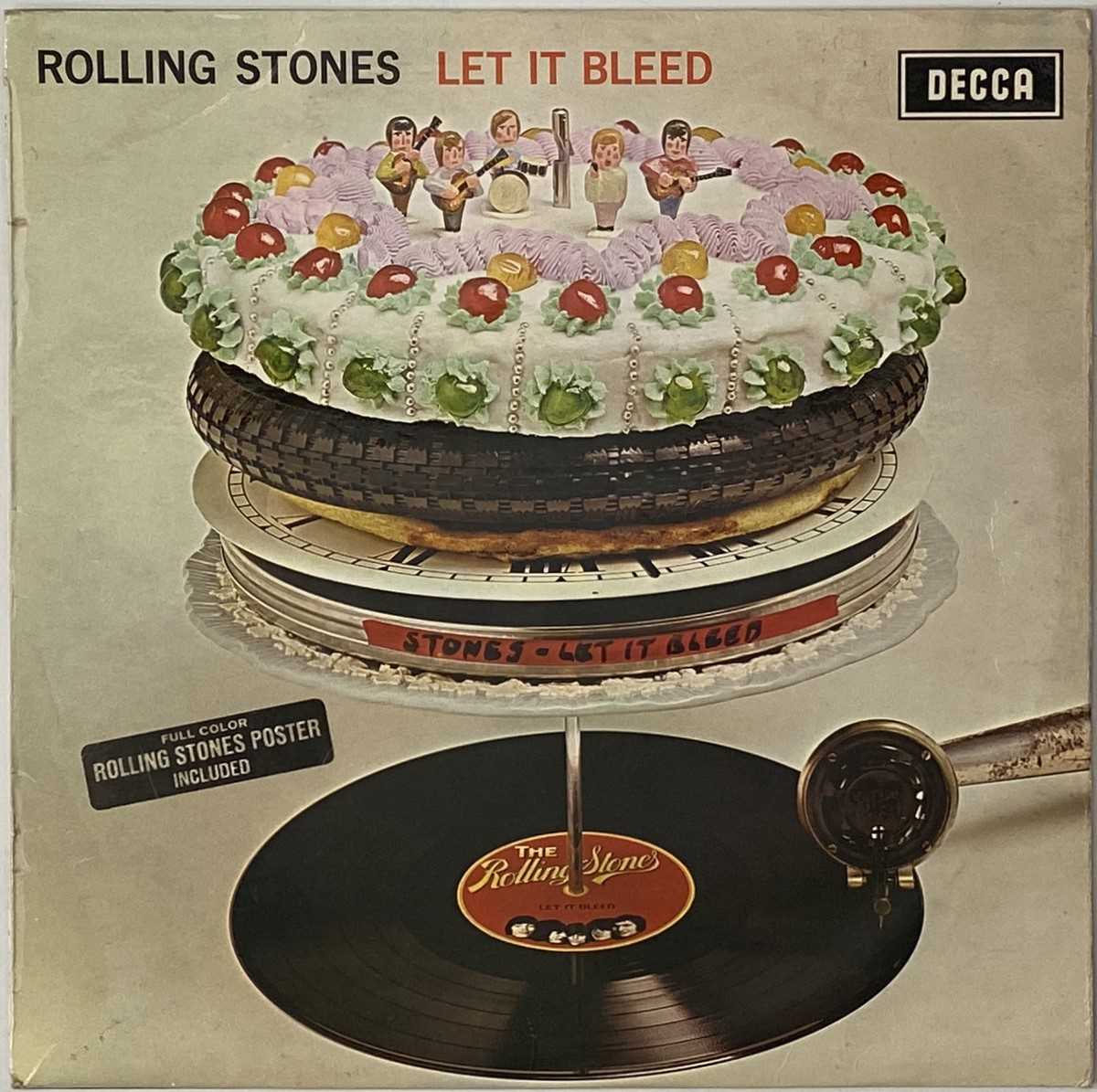 THE ROLLING STONES - LET IT BLEED LP (COMPLETE ORIGINAL UK MONO COPY - DECCA LK 5025) - Image 2 of 7