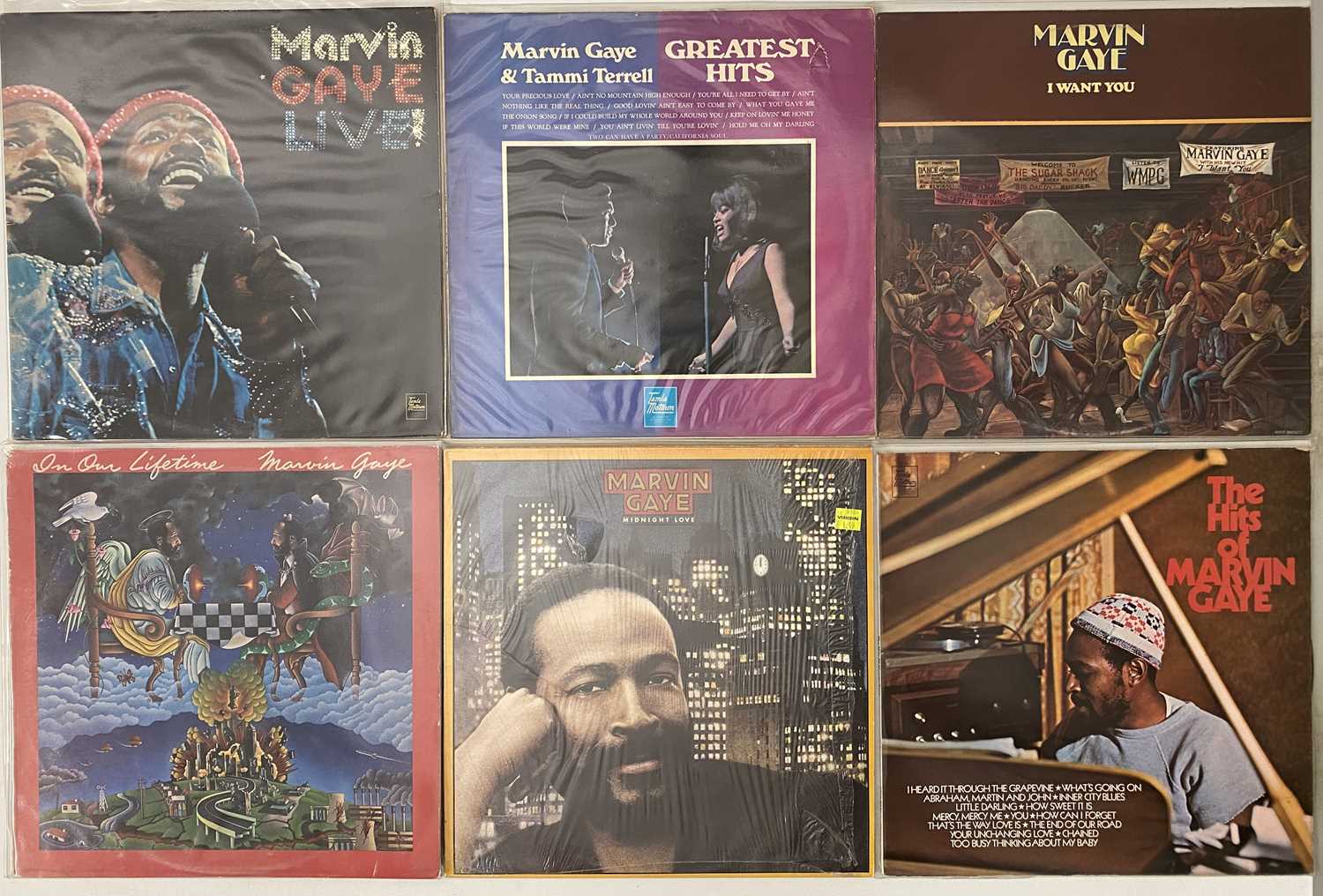 MARVIN GAYE / RELATED - LP COLLECTION - Image 2 of 4