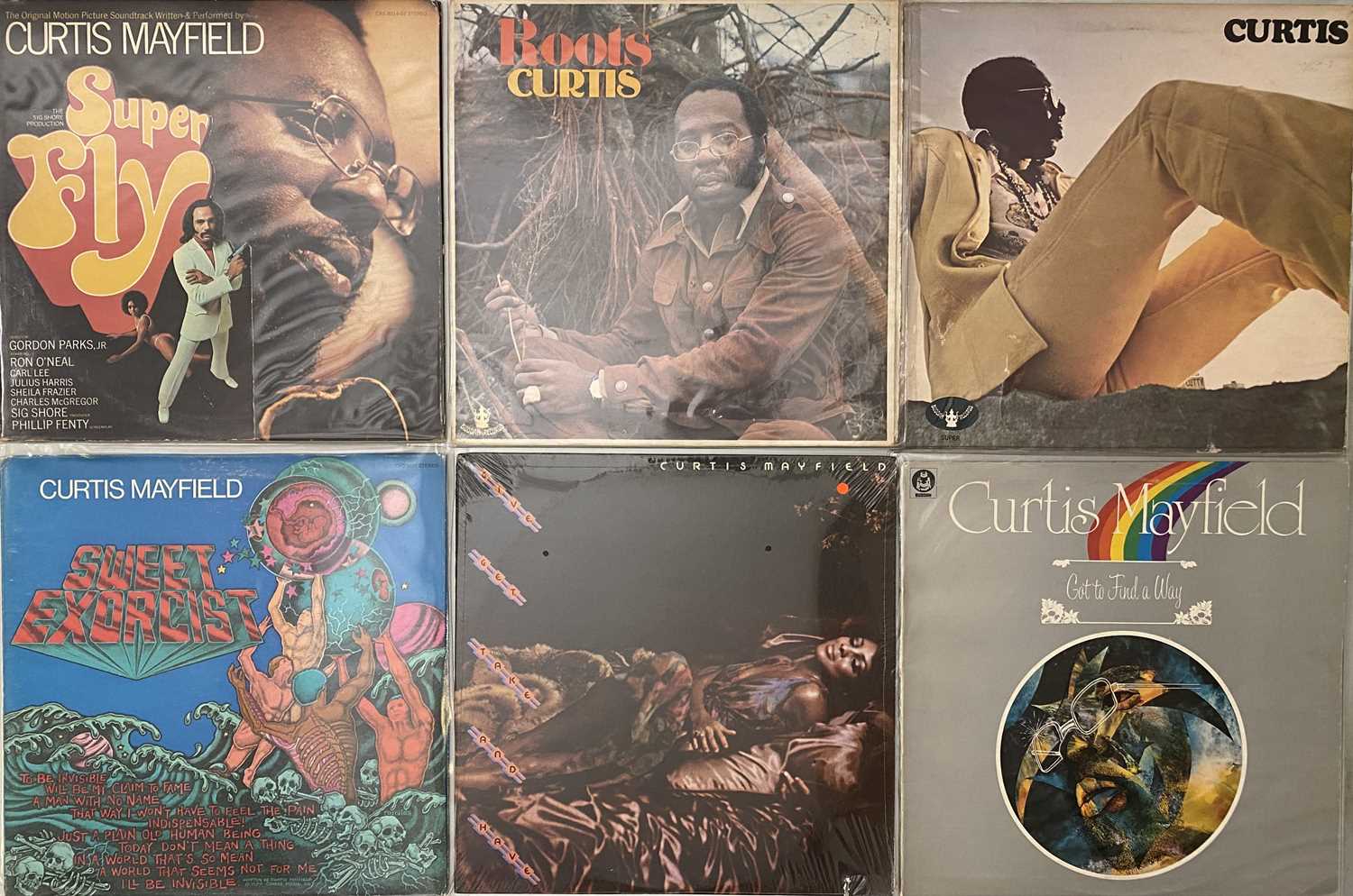 CURTIS MAYFIELD - LP PACK