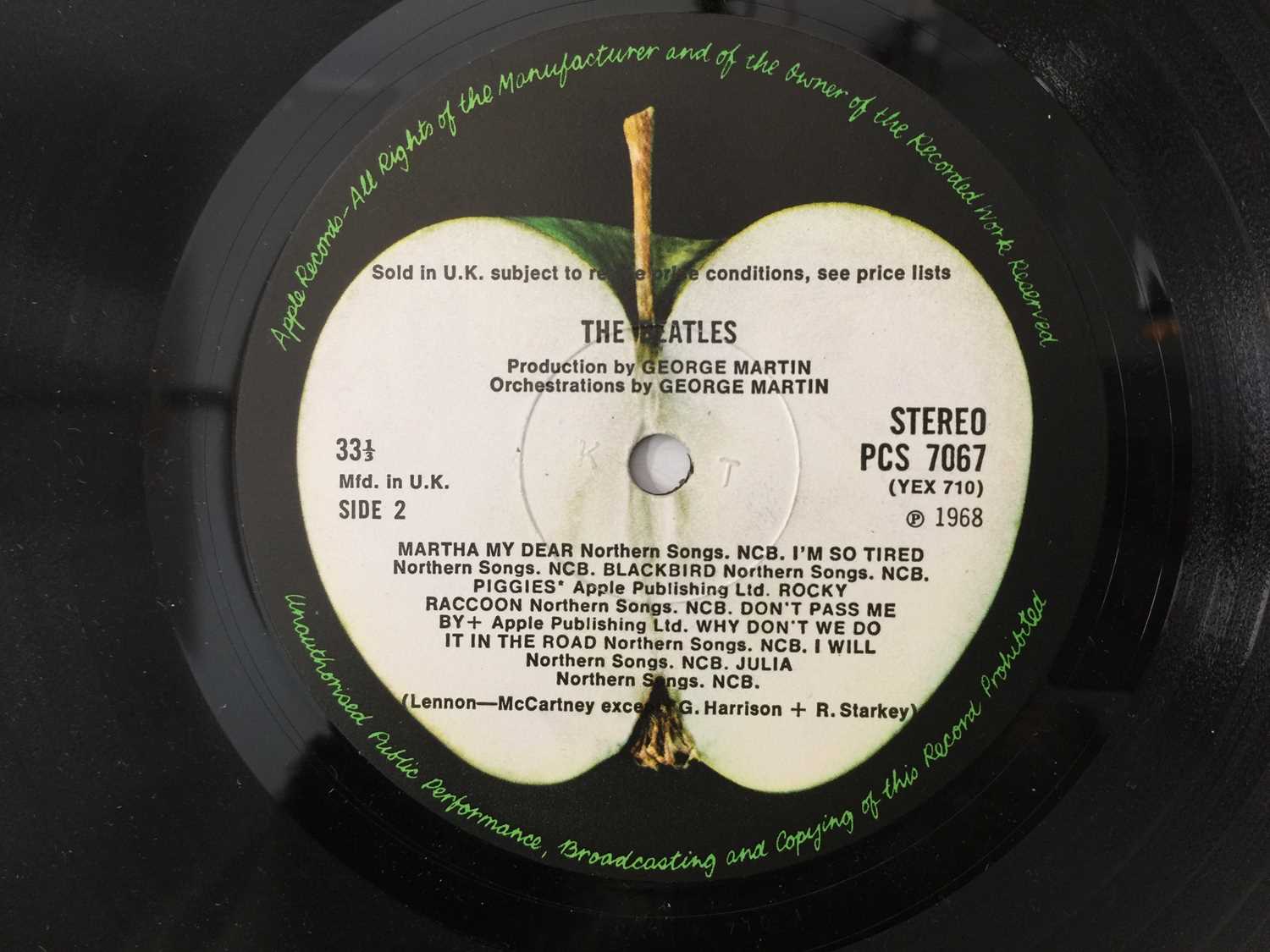 THE BEATLES - WHITE ALBUM LP (MONO/ STEREO HYBRID - PCS 7067/ PMC 7068) - Image 9 of 10
