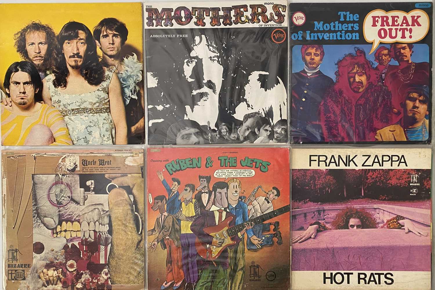 ZAPPA - 1966 / 1969 - LP PACK