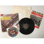 THE BEATLES - PLEASE PLEASE ME LP (PMC 1202 - MONO BLACK & GOLD 1ST PRESS RECORD)