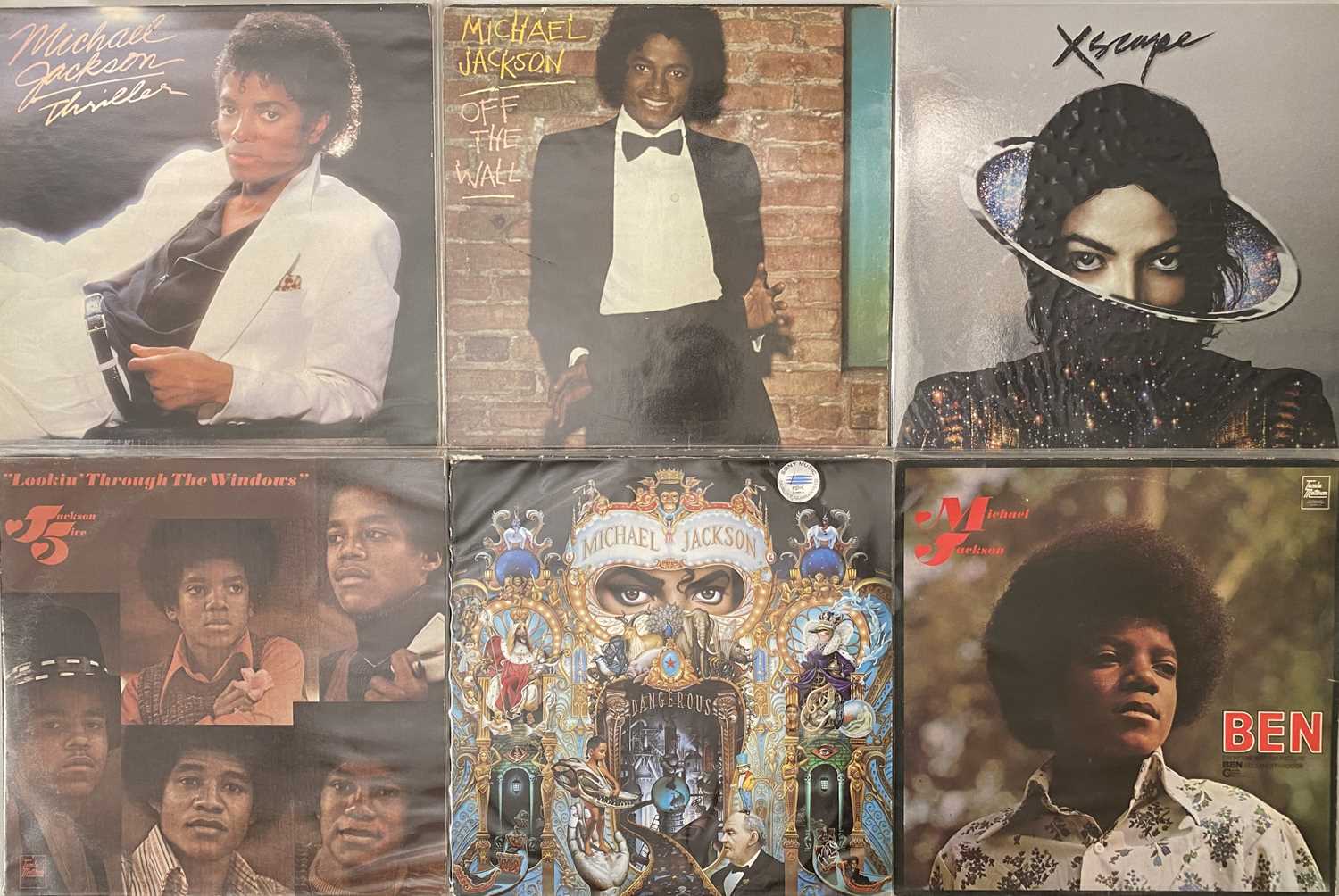 MICHAEL JACKSON / RELATED - LP COLLECTION