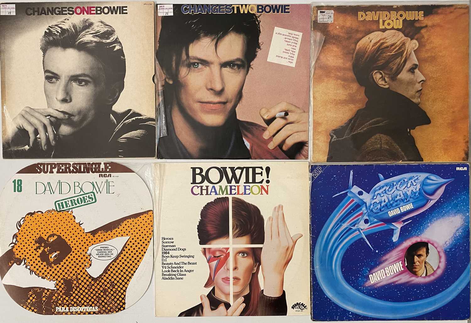 DAVID BOWIE - OVERSEAS PRESSING LPs