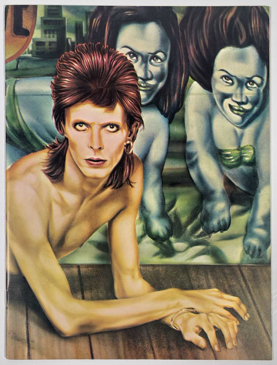 DAVID BOWIE - DIAMOND DOGS US PROGRAMME AND STICKER. - Image 2 of 9