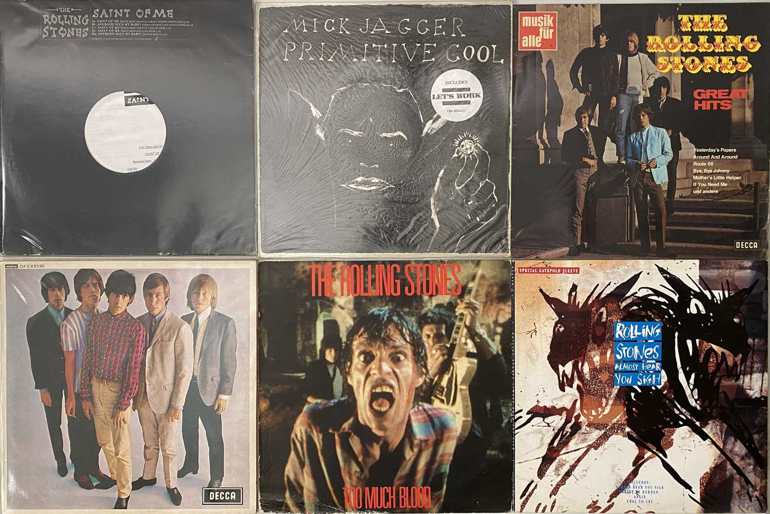 ROLLING STONES - LP COLLECTION - Image 3 of 6