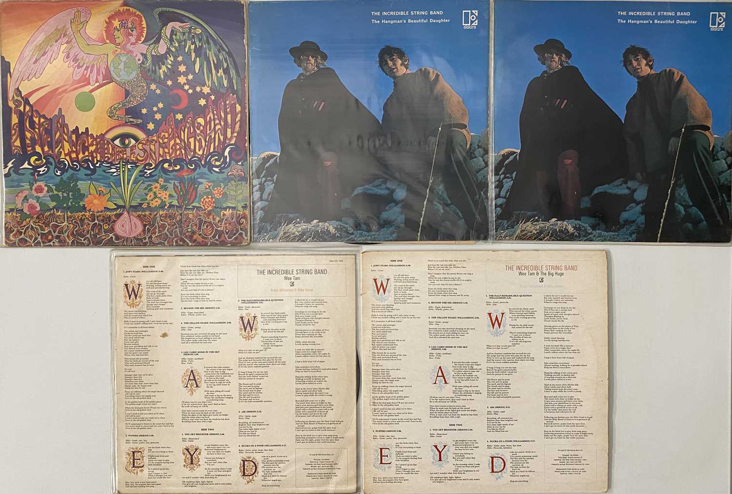 THE INCREDIBLE STRING BAND - LPs