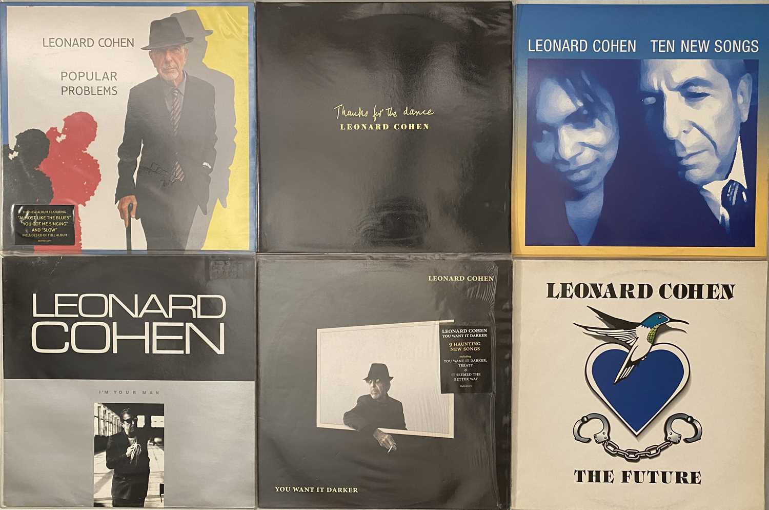 LEONARD COHEN - LP PACK