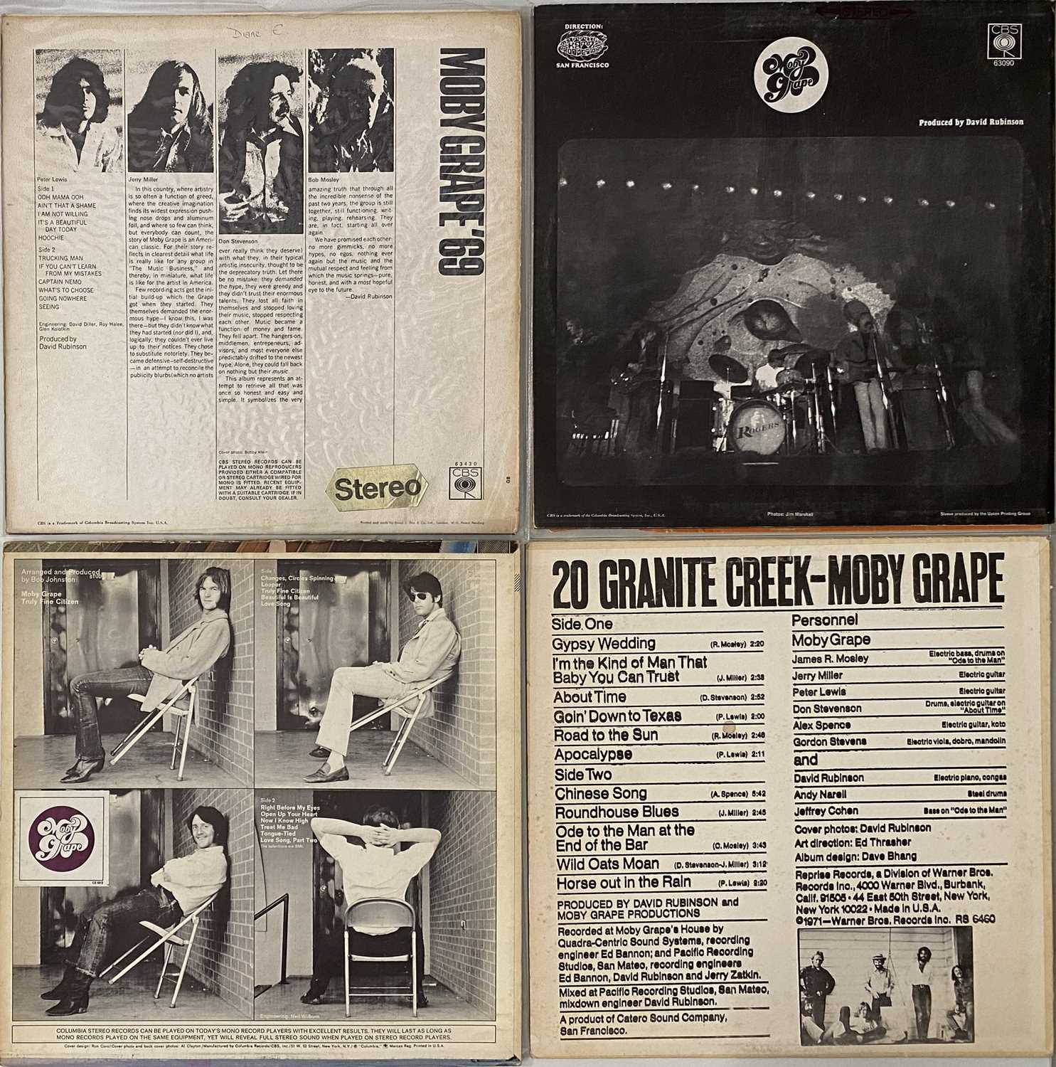 MOBY GRAPE - LP SELECTION - Image 2 of 3