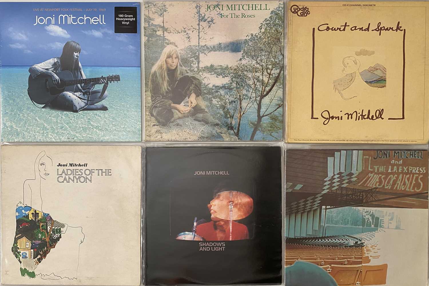 JONI MITCHELL - LP COLLECTION - Image 3 of 4