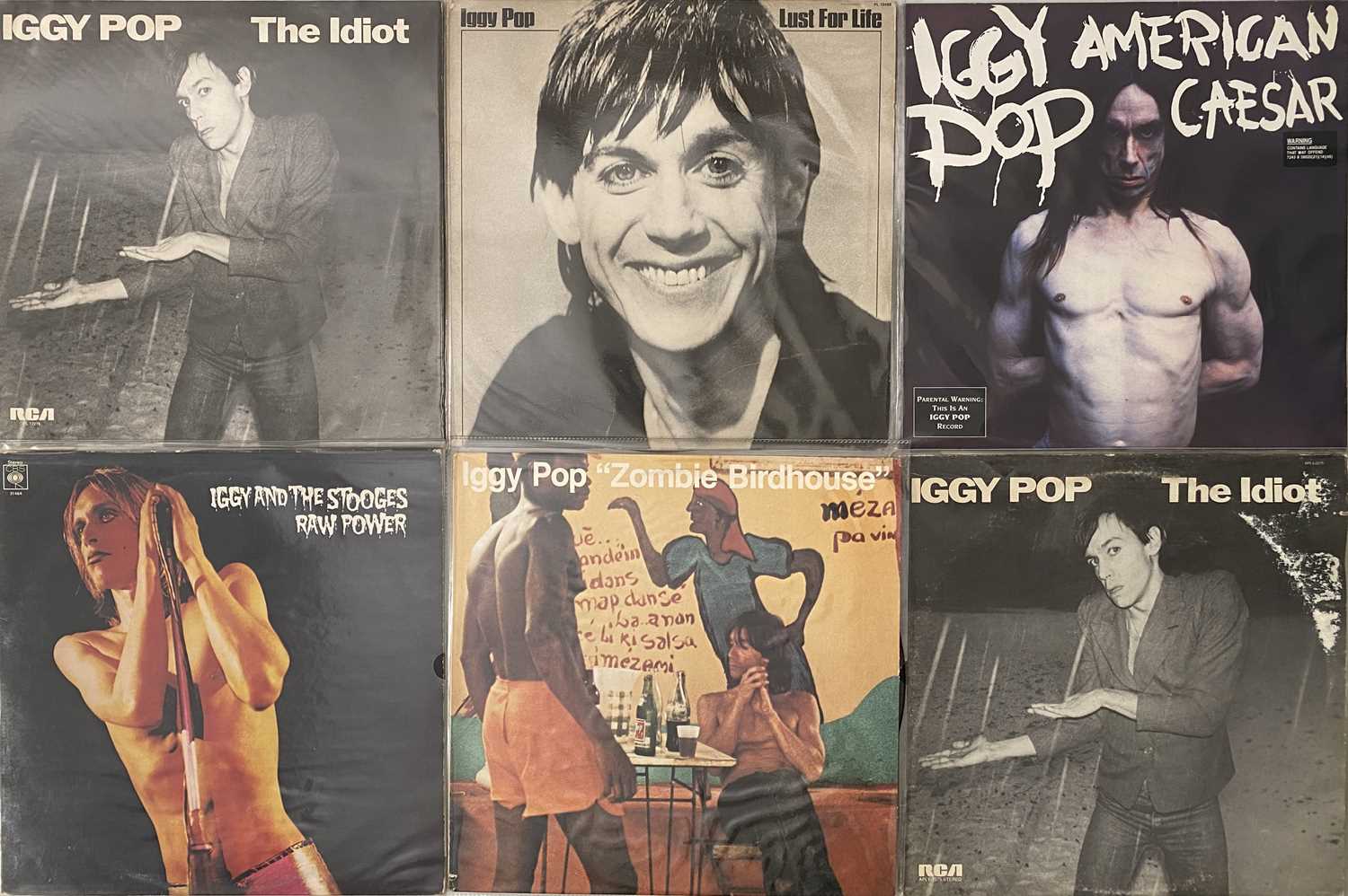 IGGY POP - LP COLLECTION