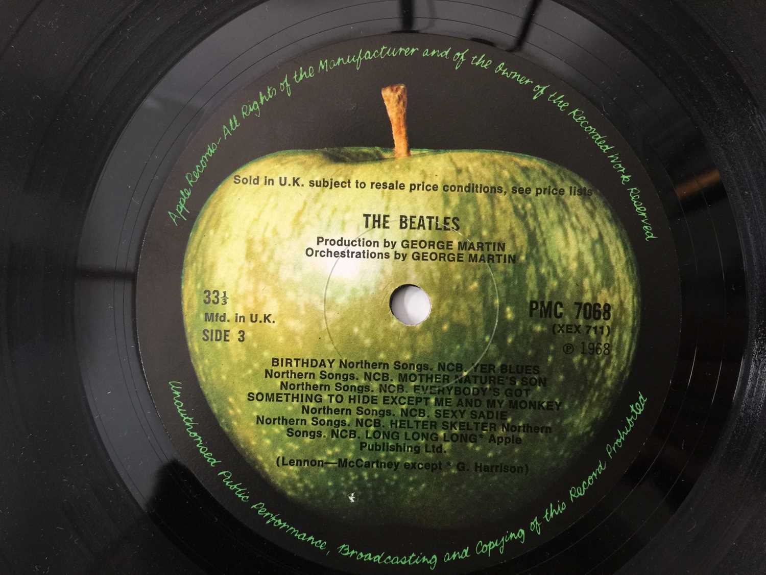 THE BEATLES - WHITE ALBUM LP (MONO/ STEREO HYBRID - PCS 7067/ PMC 7068) - Image 7 of 10