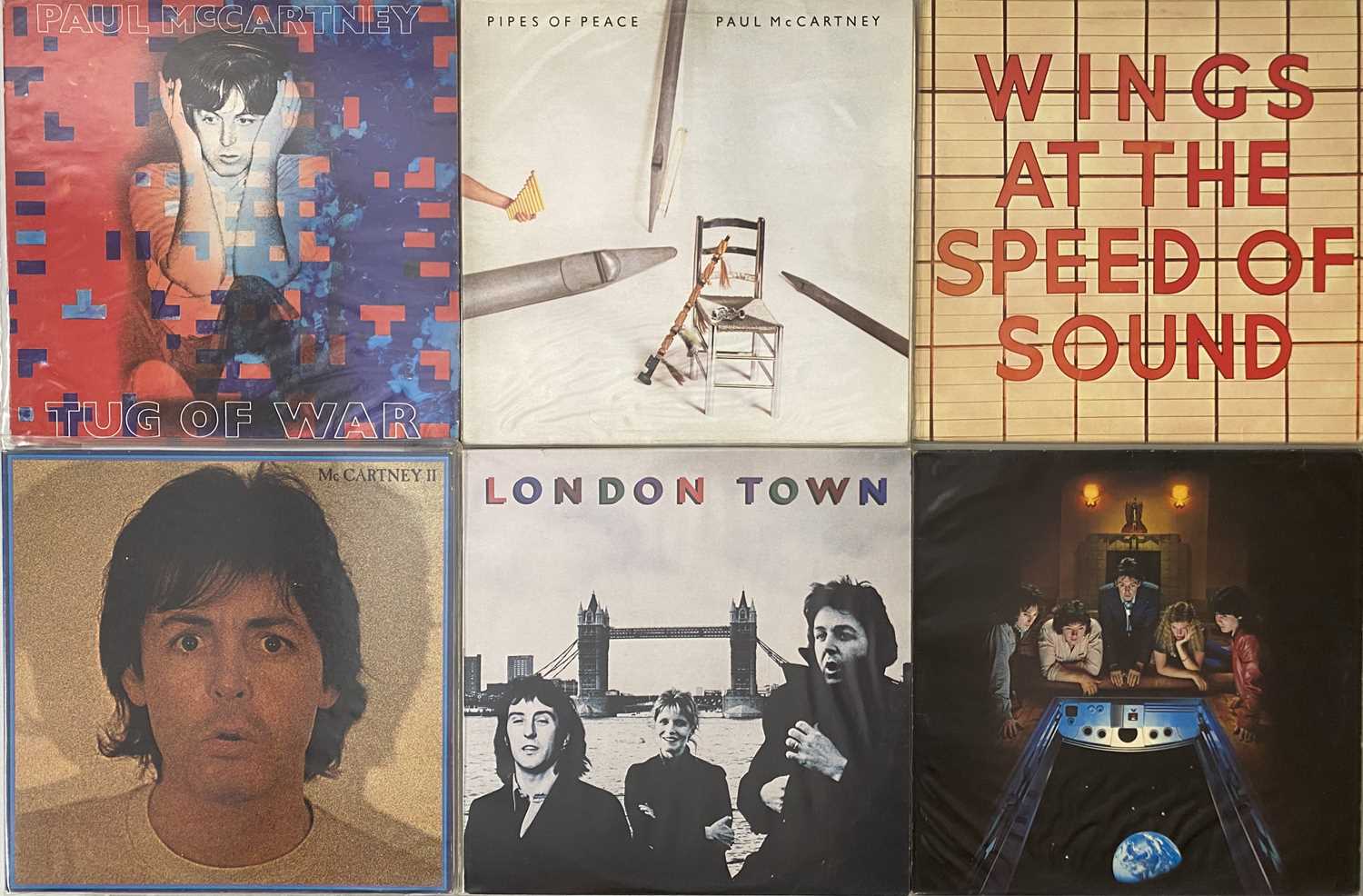 PAUL MCCARTNEY/ WINGS - LP COLLECTION - Image 2 of 6