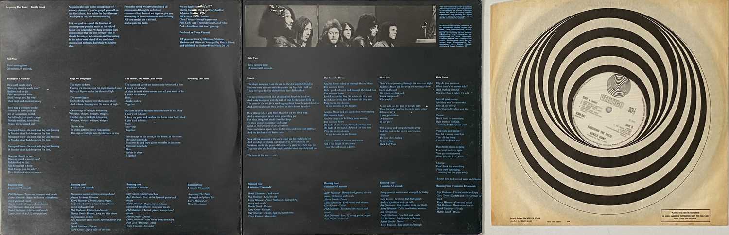 GENTLE GIANT - LP COLLECTION (INCLUDING ALL FOUR ORIGINAL UK VERTIGO SWIRL ALBUMS) - Image 4 of 6