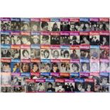 THE BEATLES - MONTHLY BOOKS / COLLECTORS CARDS.