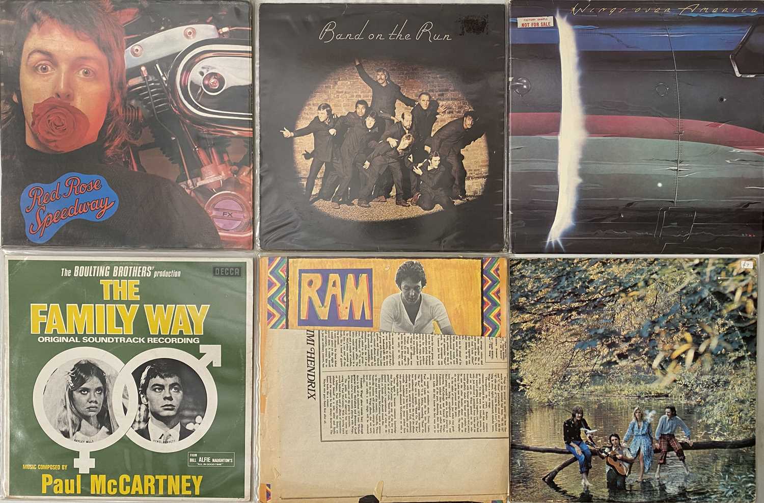 PAUL MCCARTNEY/ WINGS - LP COLLECTION - Image 3 of 6